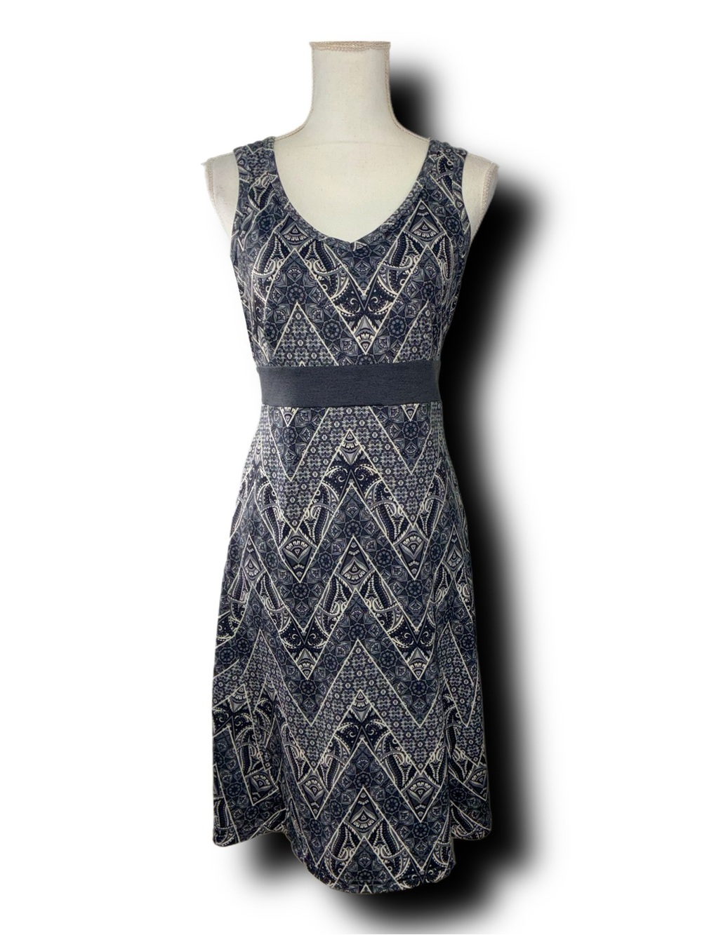 The North Face Geo Print A-Line FlashDry Tank Dress Athleisure Gorpcore Vibes